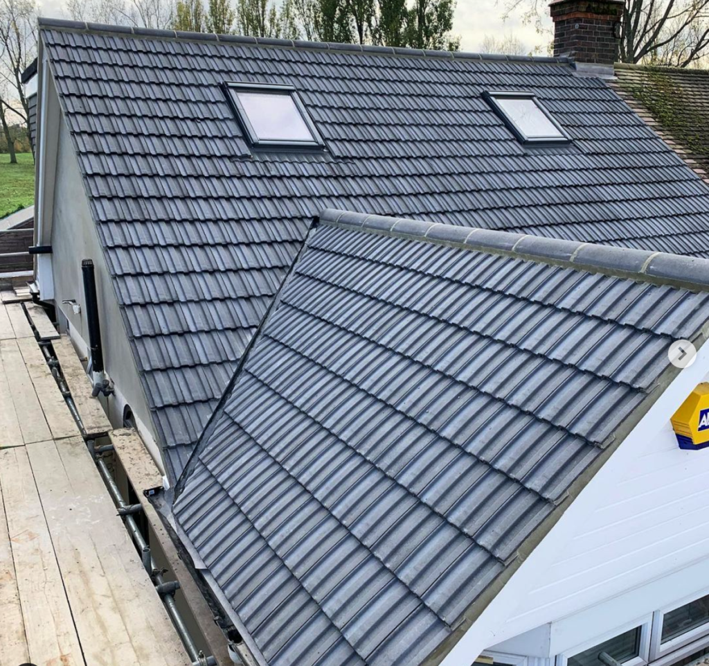New tiled roof replacement in Brighton