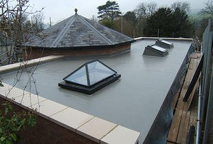 Flat roofing installation in Brighton